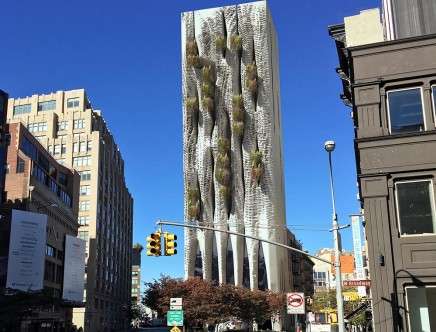 David Brian HARROP, "45 Thompson Street." Rendering, exterior perspective.