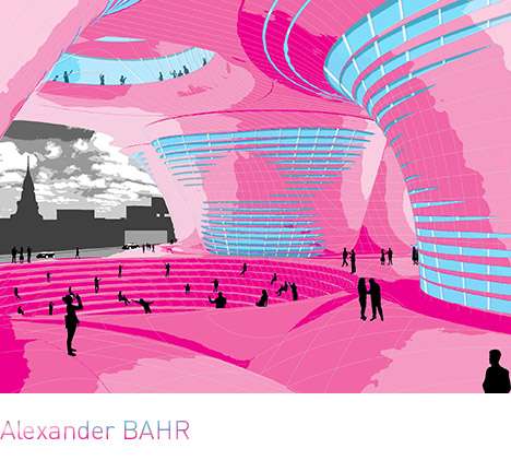 Alexander BAHR, "inSPIRE REVOLUTION." Interior rendering.