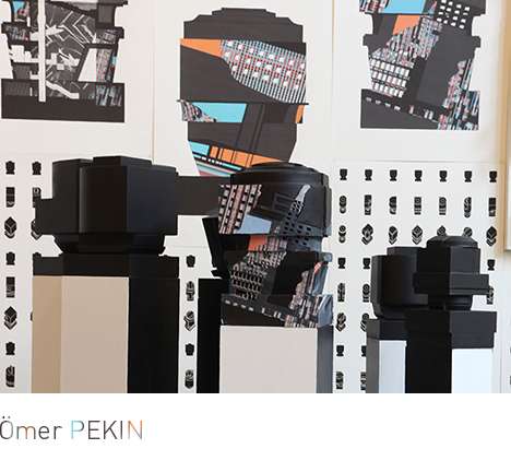 Ömer PEKIN, "Nonce Object." Installation photo.