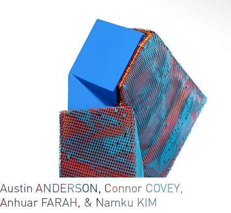 Austin ANDERSON, Connor COVEY, Anhuar FARAH, & Namku KIM, "Precarious Color" Photo.