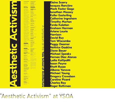 "Aesthetic Activism."