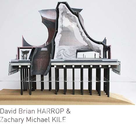 David Brian HARROP & Zachary Michael KILE, "Tribeca Rock." Model.