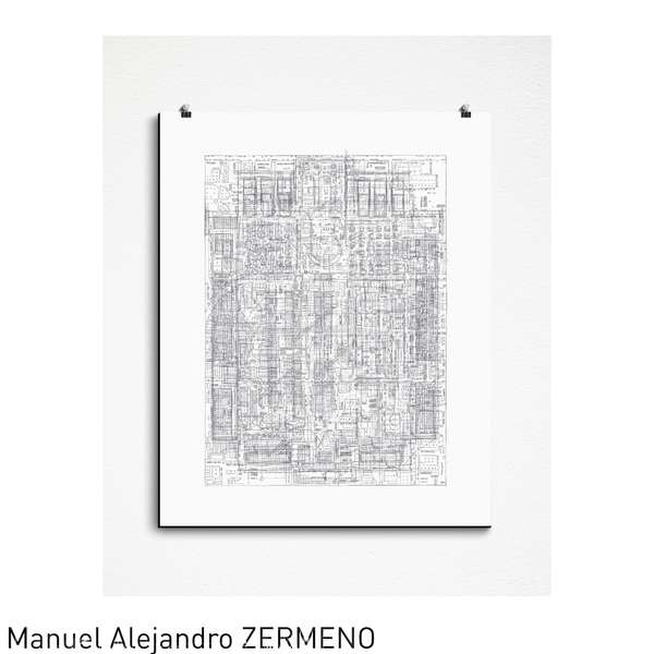 Manuel Alejandro ZERMENO, "The Persistence of Forgetting." Model.