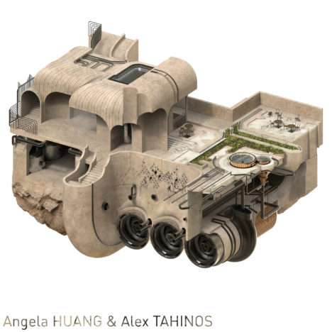 Angela HUANG & Alex TAHINOS, "Real Fictions II: Pier Gardens." Model.