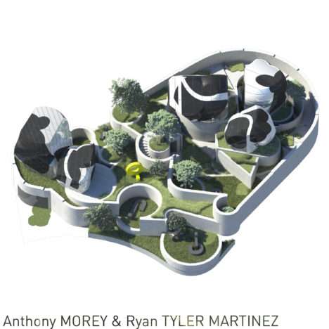 Angela HUANG & Alex TAHINOS, "Real Fictions II: Pier Gardens." Model.