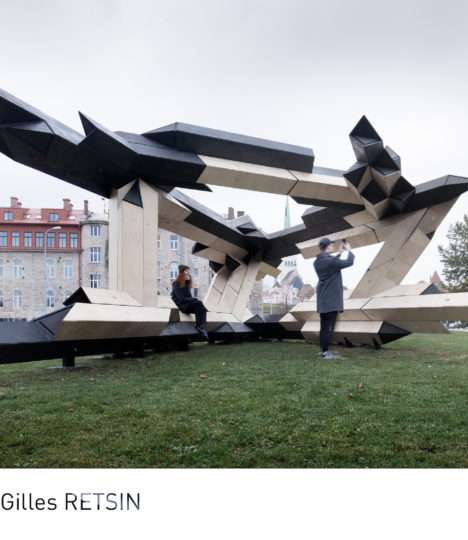 Andrea BAENA & Sophia NOWINA-KONOPKA, "Fragmented Monolith." Model.