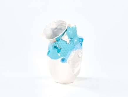 Mark DINEEN, "Aqua Plastic Vase.", Elevation