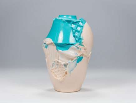 Mark DINEEN, "Green Plastic Vase.", Elevation