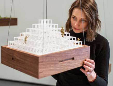 The Open WORKSHOP, "New Investigations in Collective Form.", Model View