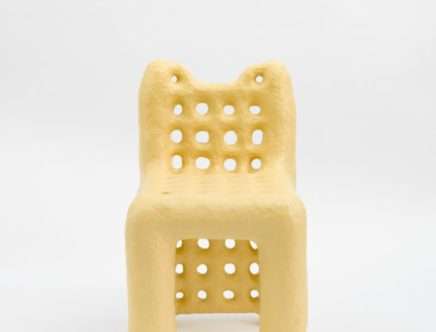 Thomas BARGER, "Butter Chair 1.", Model Photo
