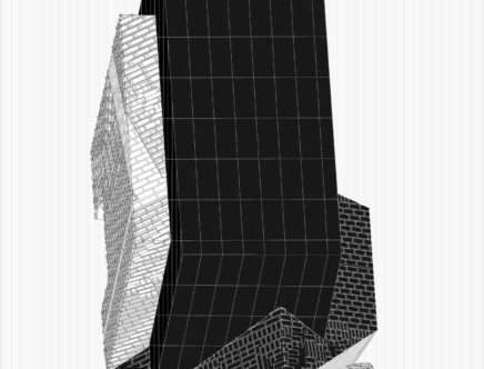 James JIANG, "Big Dumb Building.", Elevation
