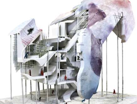 Catherine SHIH and Marta LLOR, "The Hive.", Model Photo