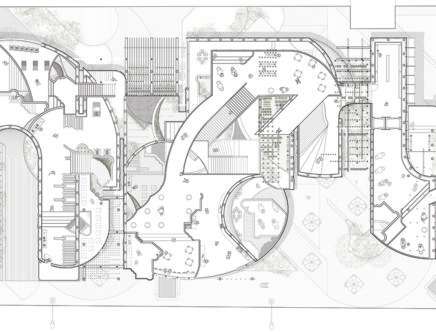 Catherine SHIH and Marta LLOR, "The Hive.", Plan